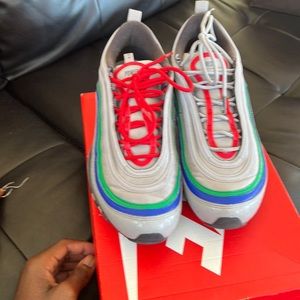 multi color air max 97